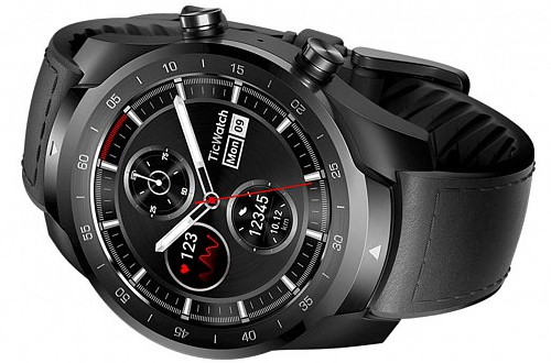 Смарт-часы Mobvoi TicWatch Pro Shadow Black (WF12106)-Фото