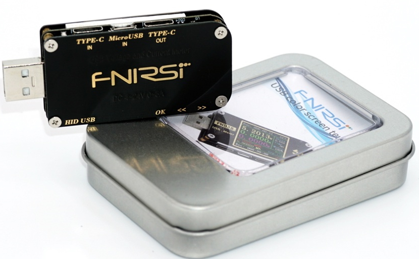 USB тестер FNIRSI FNB38 / изоборажение №1