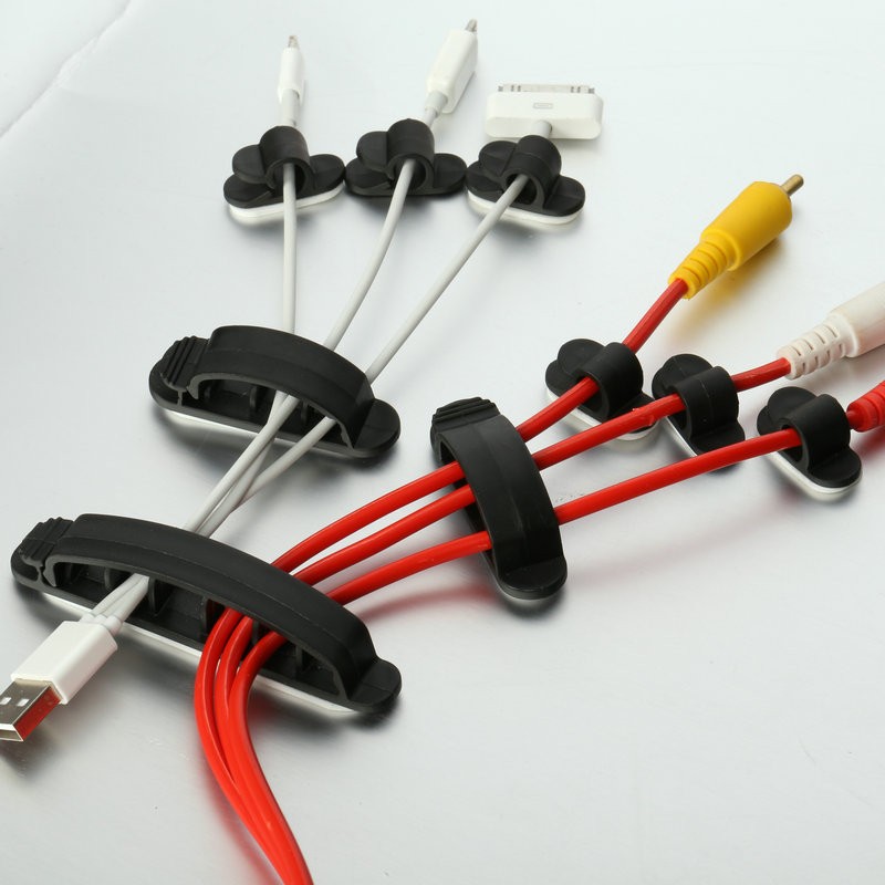 Організатор для кабелів ExtraDigital Cable Clips CC-926 Black (KBC1711) / зображення №4