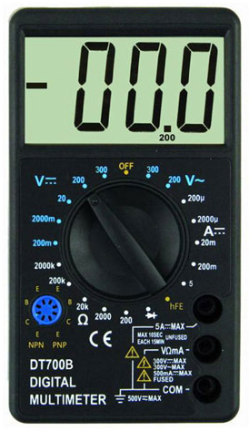 Мультиметр Digital DT700B з великим дисплеєм / зображення №1