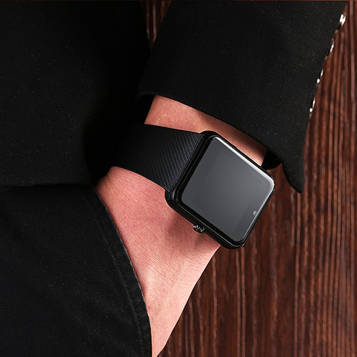 Смарт-часы UWatch Smart GT08 Black with Black strap / изоборажение №9