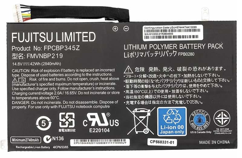 Fujitsu Ноутбук Купить Аккумулятор