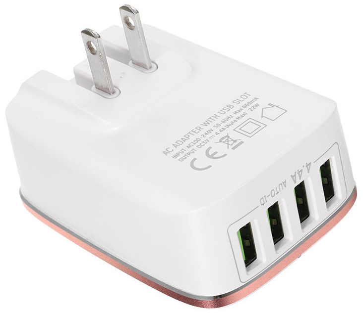 LDNio Home Charger 4USB 4.4A White