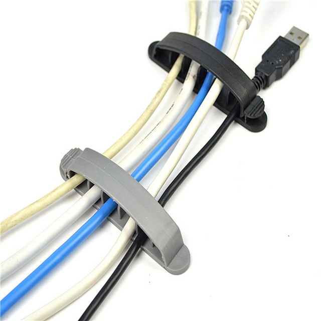 Організатор для кабелів ExtraDigital Cable Clips CC-913 Black (KBC1710) / зображення №4