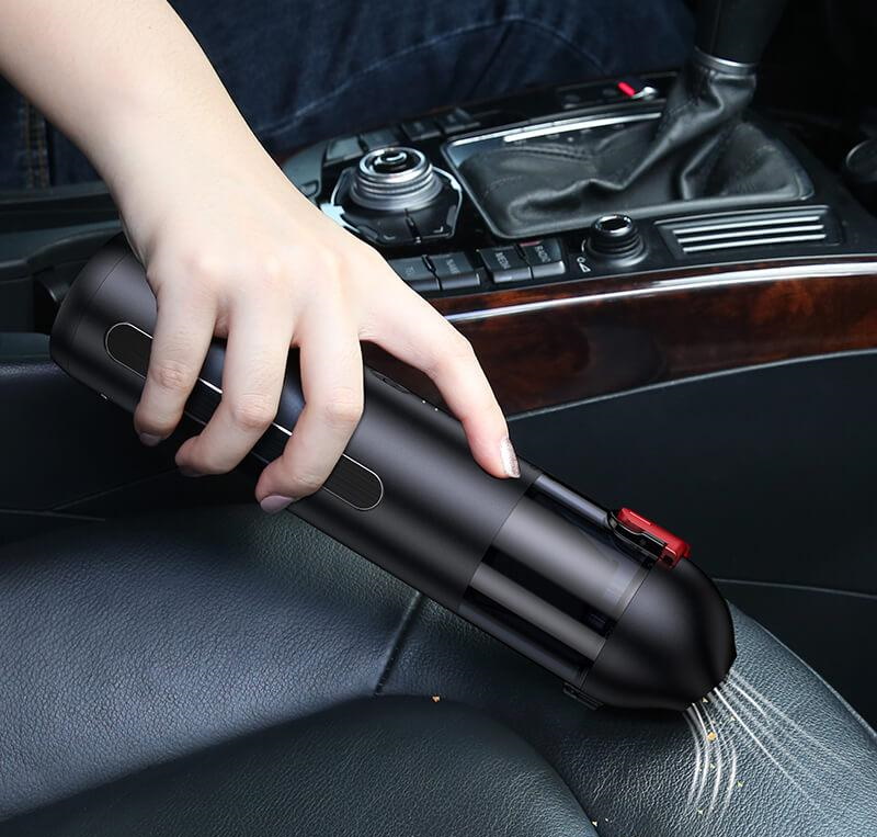 Автомобильный пылесос Mini Handheld Vacuum Cleaner Geoz Series 65W Black (US-ZB234) / изоборажение №4