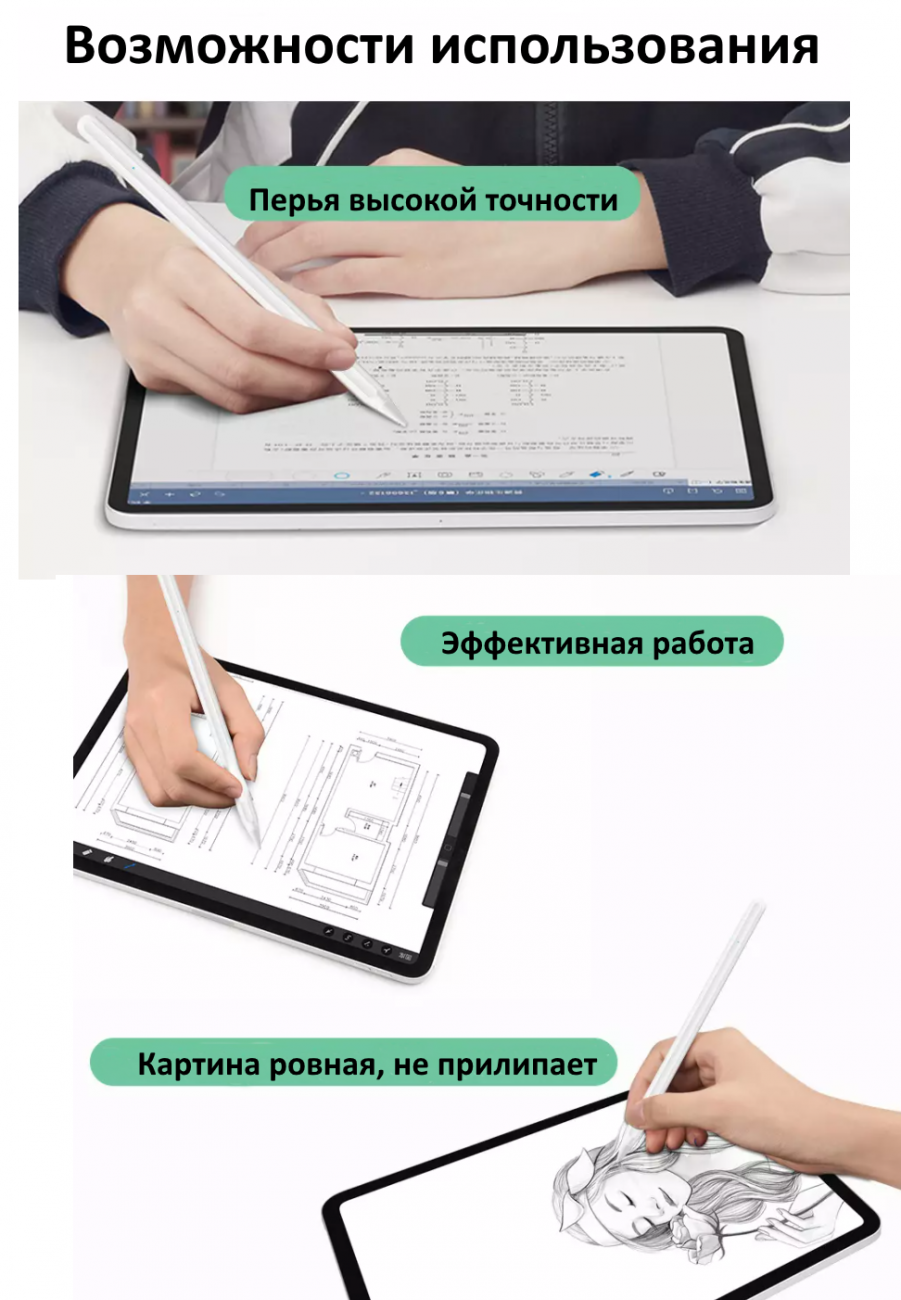 Стилус WiWU Pencil Pro Max for iPad / изоборажение №4