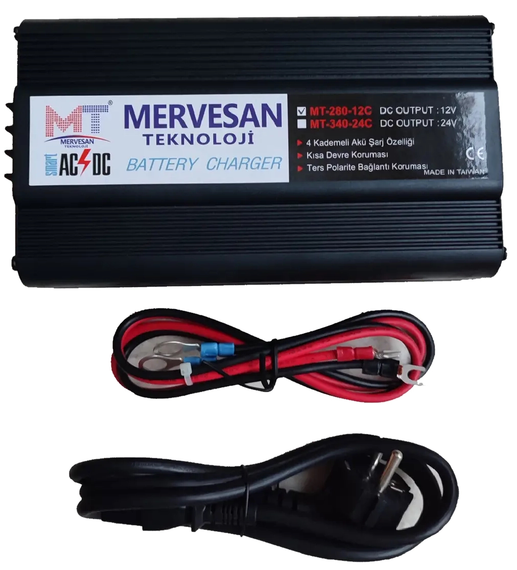 Зарядное устройство Mervesan MT-280C-12C для аккумулятора 12V 10A / 20A / изоборажение №1