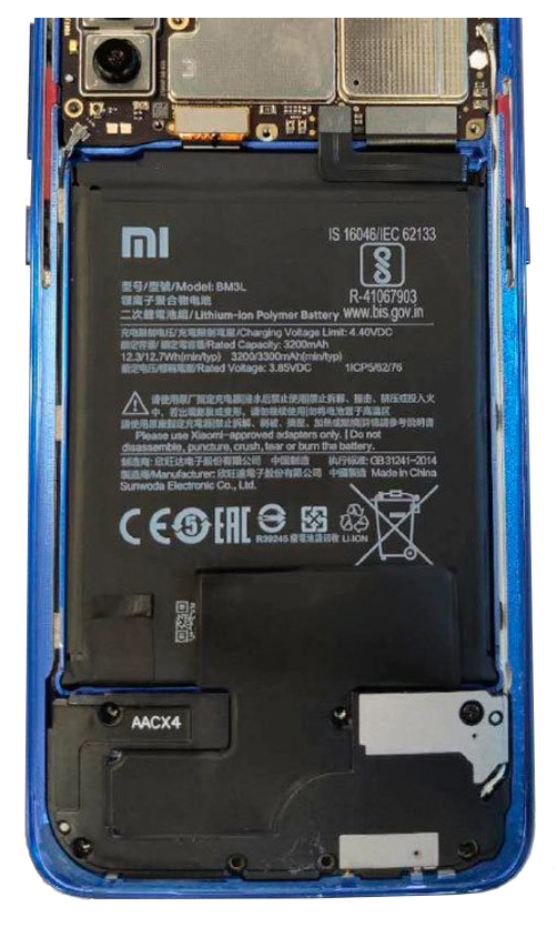 Акумулятори для телефону Xiaomi Mi9 фото