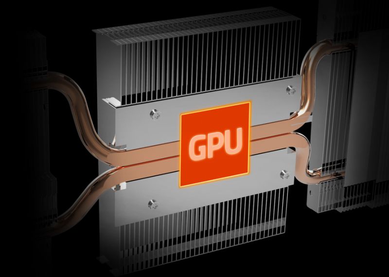 Теплоотвод Gigabyte GeForce GTX 1080 TI AORUS 11264MB (GV-N108TAORUS-11GD) - фото
