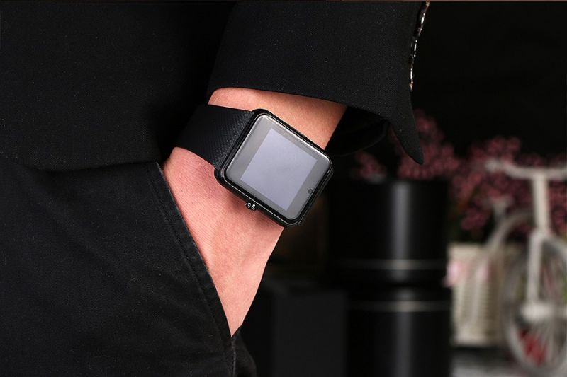 Смарт-часы SmartYou GT08 No NFC Silver with Black strap (SWGT08S) / изоборажение №4