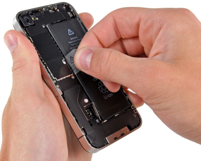 Рекомендации по безопасности аккумулятора iPhone 4