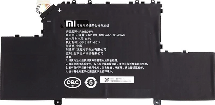 Аккумуляторы для ноутбуков Xiaomi фото