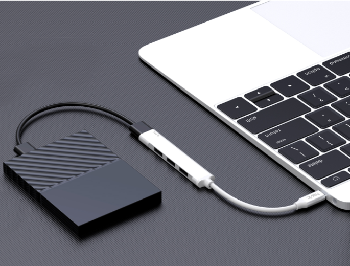 Концентратор (USB хаб) Havit HV-HB41 4xUSB 3.0 / изоборажение №1