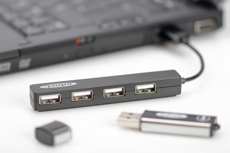 Концентратор (USB хаб) EDNET 85040 / изоборажение №2