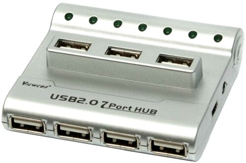 Концентраторы (USB хабы) 7xUSB 2.0 - Фото