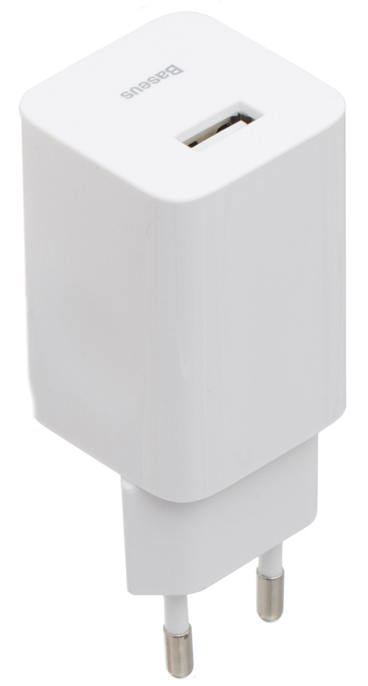 Мережевий зарядний пристрій з підтримкою швидкої зарядки Baseus Home Charger 1USB QC3.0 White (CCALL-BX02) / зображення №5
