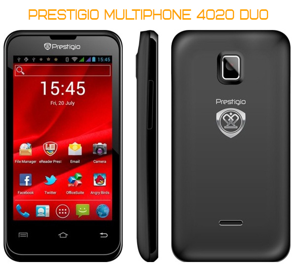 Prestigio MultiPhone 4020 Duo