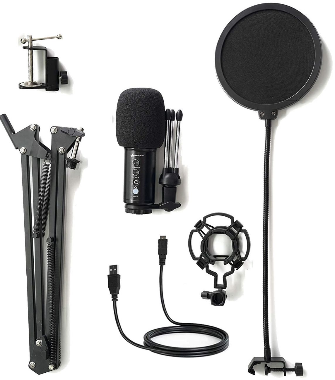 Студийный микрофон USB Mirfak TU1 Professional Kit / изоборажение №3