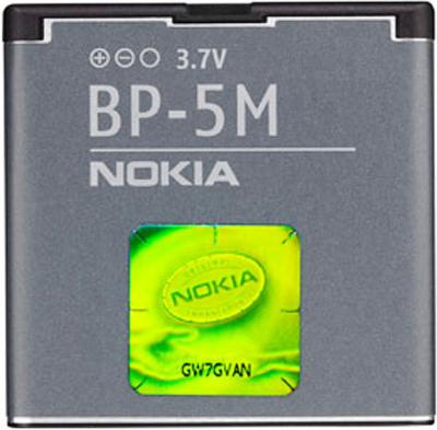 Аккумулятор Nokia BP-5M (900 mAh) / изоборажение №11
