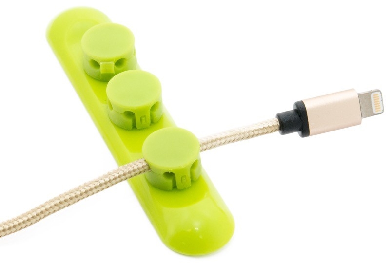 Органайзер для кабелей ExtraDigital Cable Clips CC-952 Green (KBC1704) / изоборажение №1
