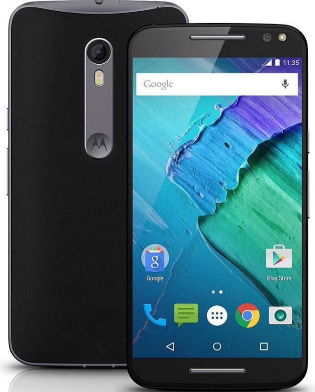 Дисплей Motorola Moto X Style XT1570, XT1572, XT1575 + Touchscreen with frame (original) Black / зображення №1